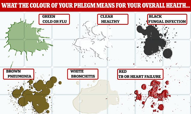 phlegm color chart