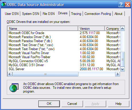 how to install foxpro odbc driver