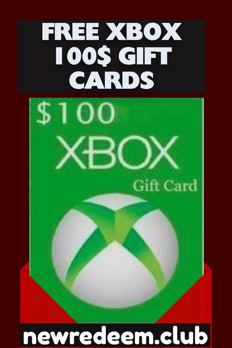 $100 xbox gift card generator